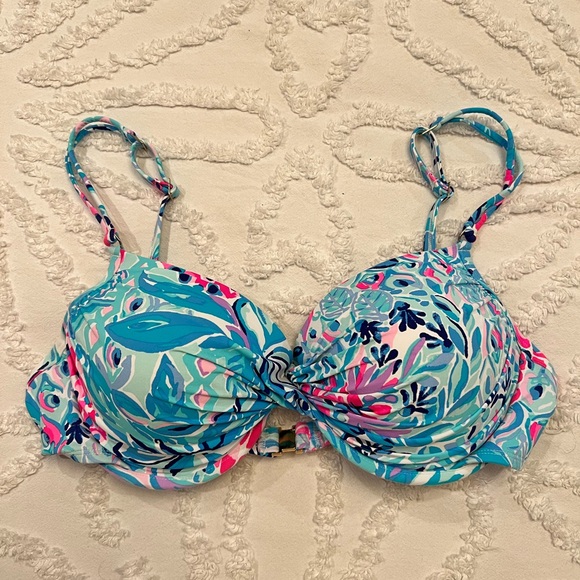 Vibrant Bikini Swim Suit 👙 Like New Size 14 - Picture 2 of 16
